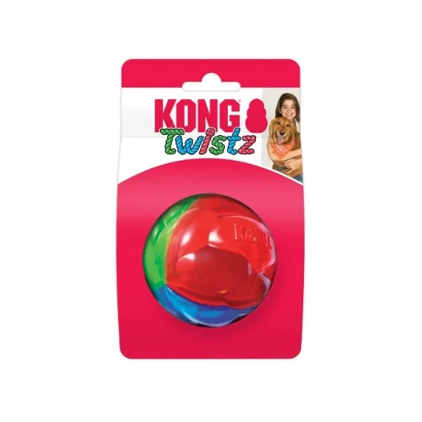KONG TWISTZ BALL MEDIUM PFT22