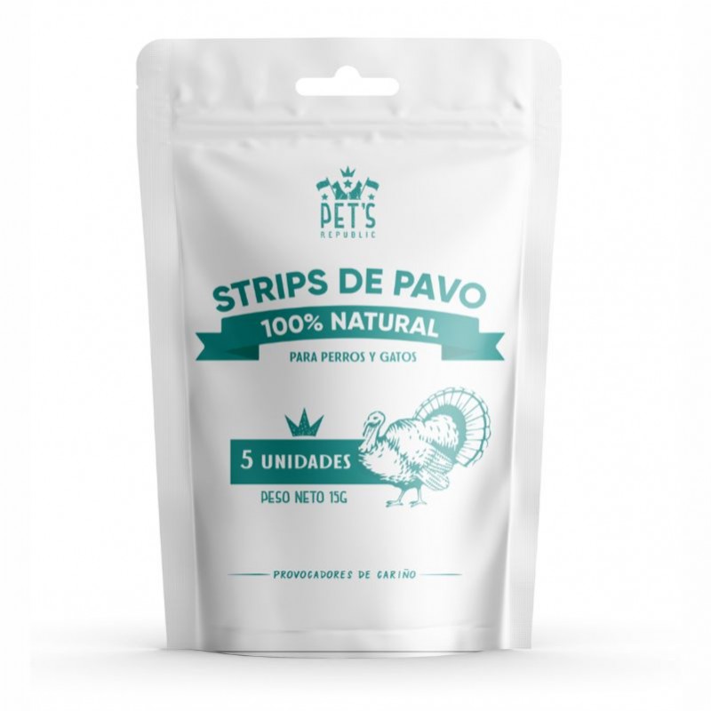 PETS REPUBLIC STRIPS DE PAVO 5 UND