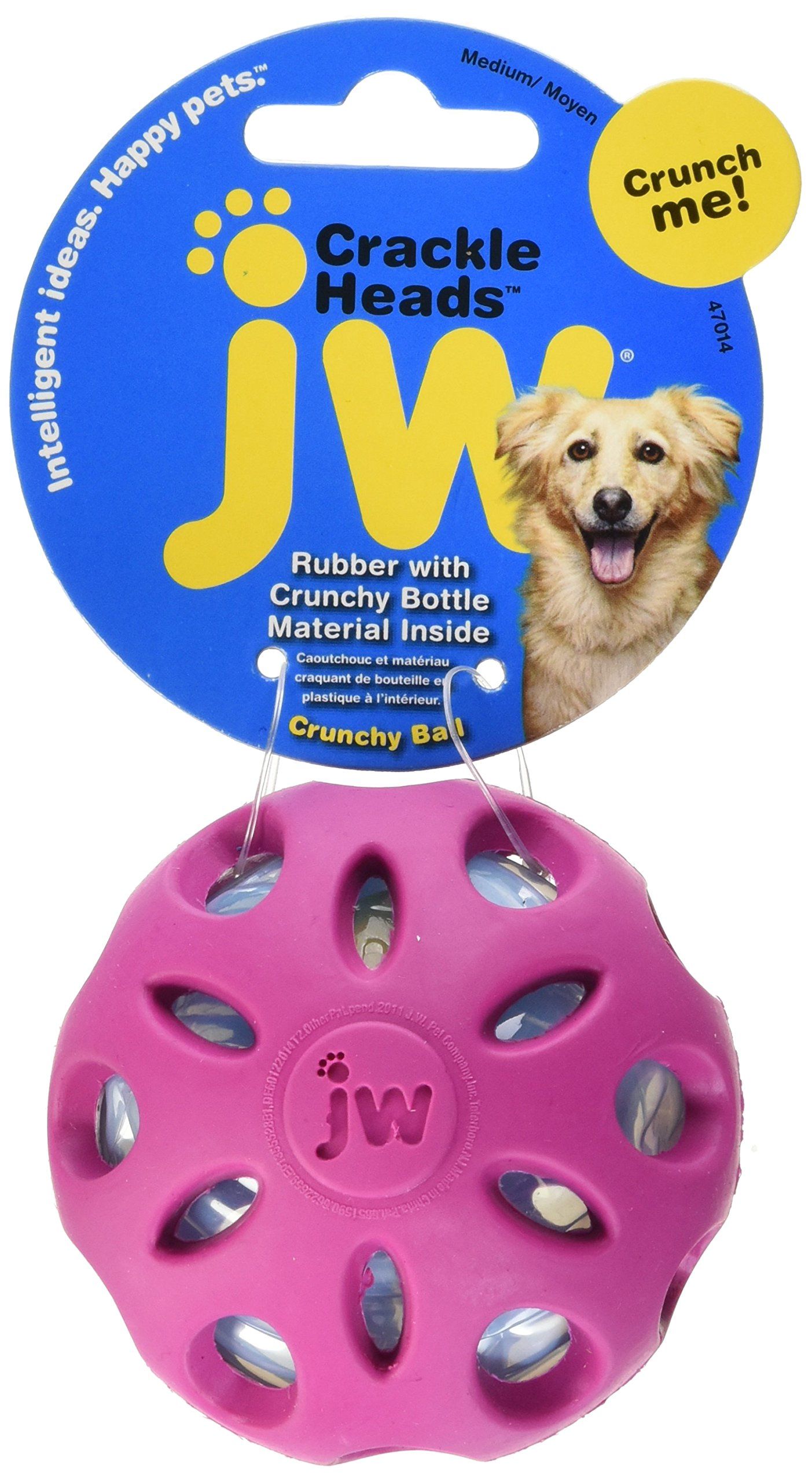 JW CRACKLE BALL MEDIUM