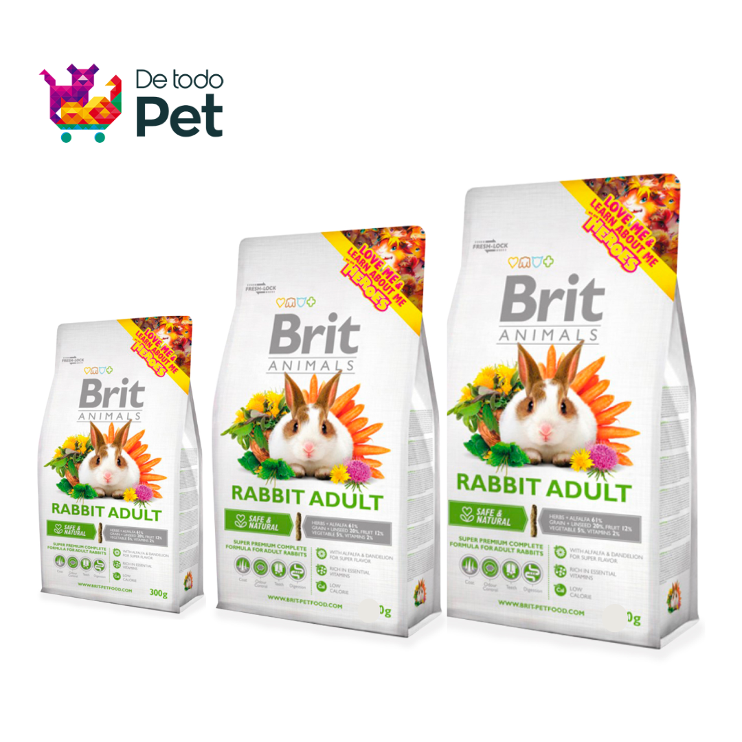 BRIT ANIMALS CONEJO ADULTO