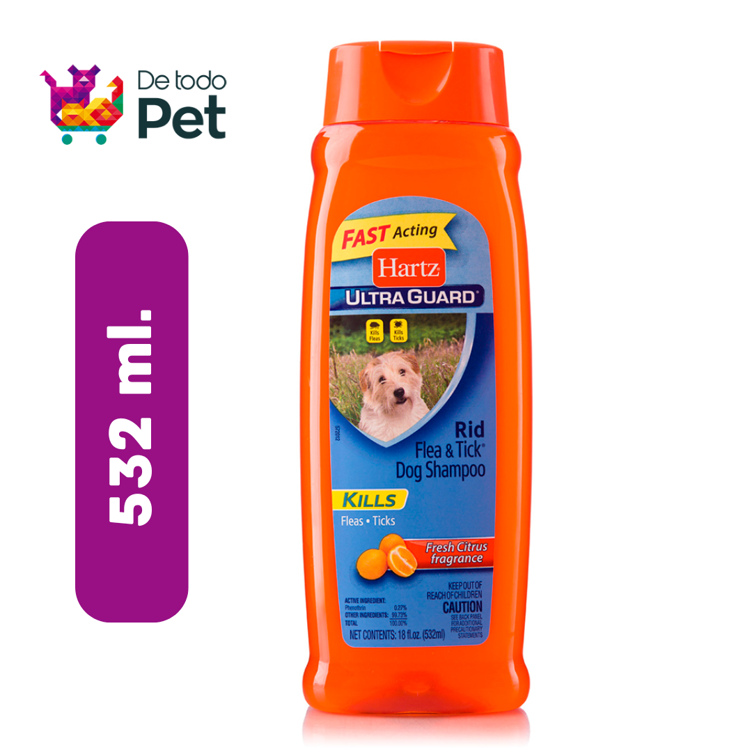 HARTZ SHAMPOO ULTRA GUARD ANTIPULGAS CITRUS