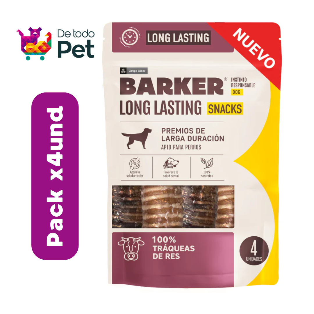 BARKER SNACK TRAQUEAS DE RES 