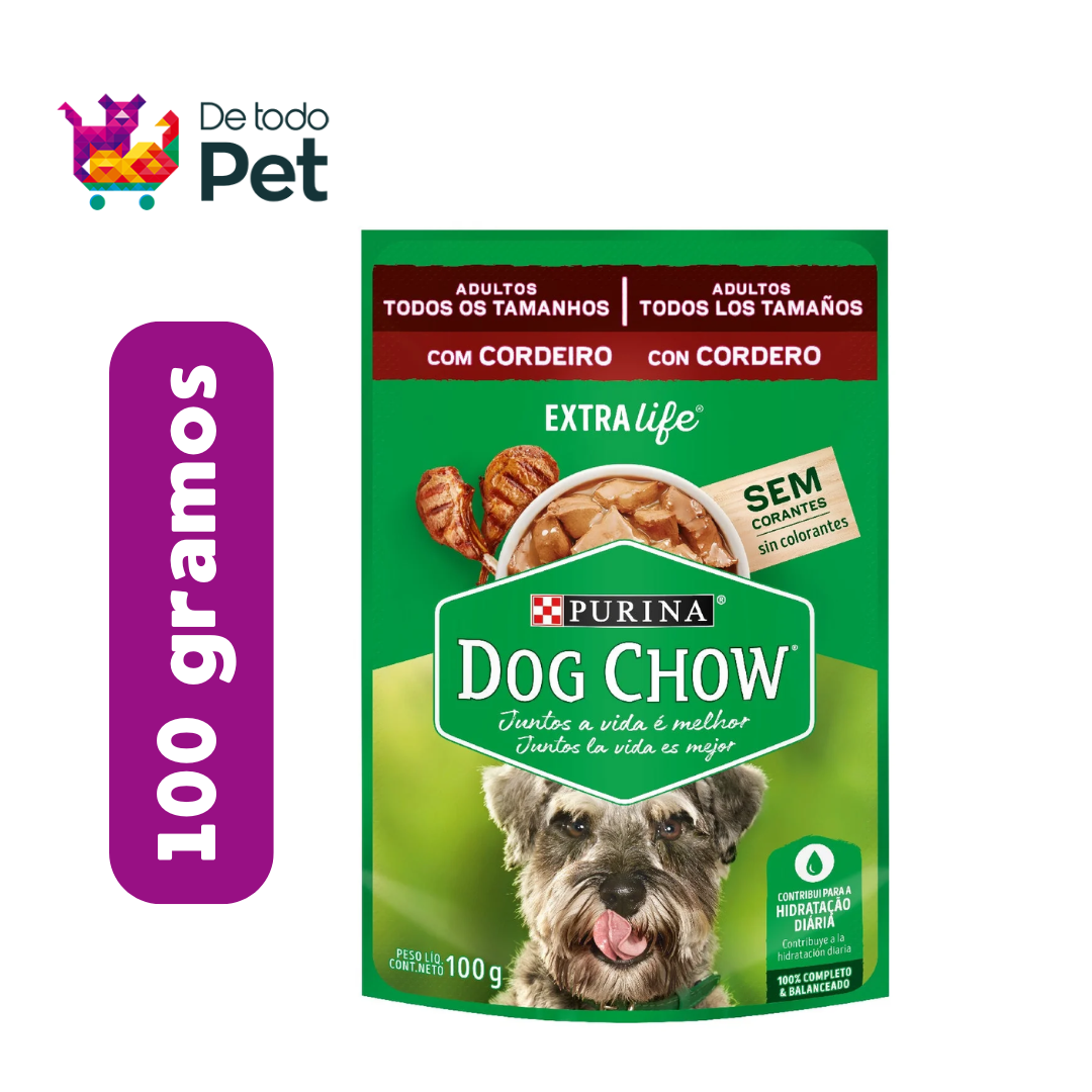 DOG CHOW SACHET CORDERO ADULTO