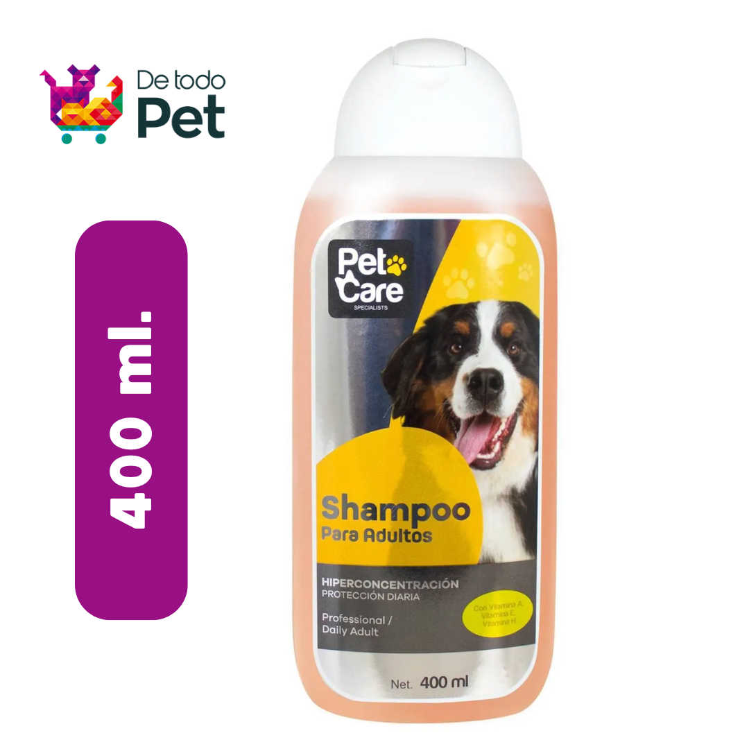 PET CARE SHAMPOO PARA ADULTOS (HIPERCONCENTRACION)