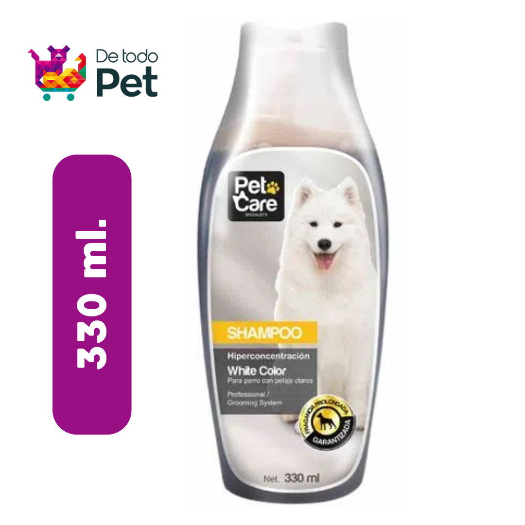 PET CARE SHAMPOO WHITE COLOR