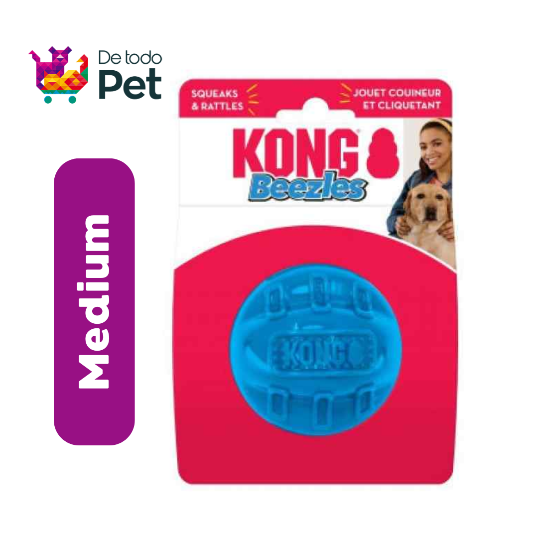 KONG BZB2 BEEZLES BALL ASSORTED