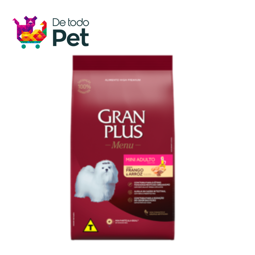 GRAN PLUS PERRO ADULTO MINI (Pollo & arroz)