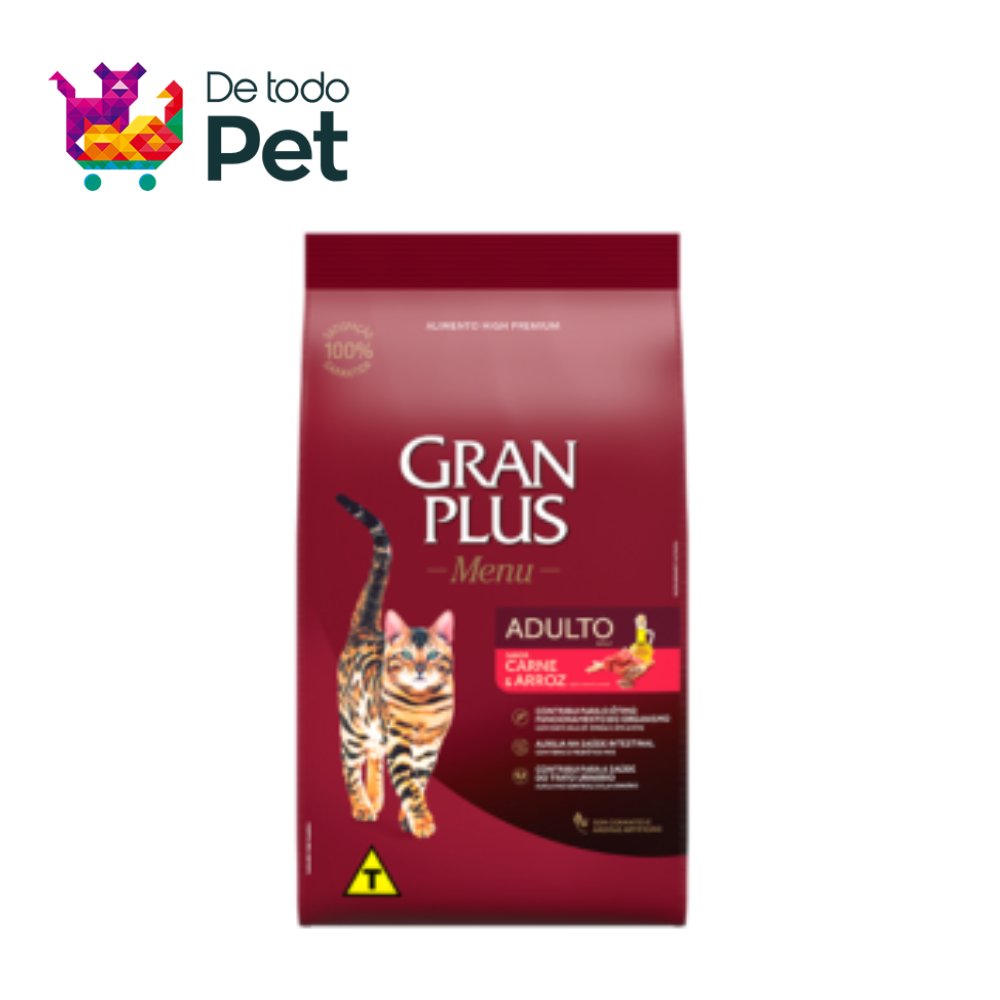 GRAN PLUS GATO ADULTO (Carne & arroz)