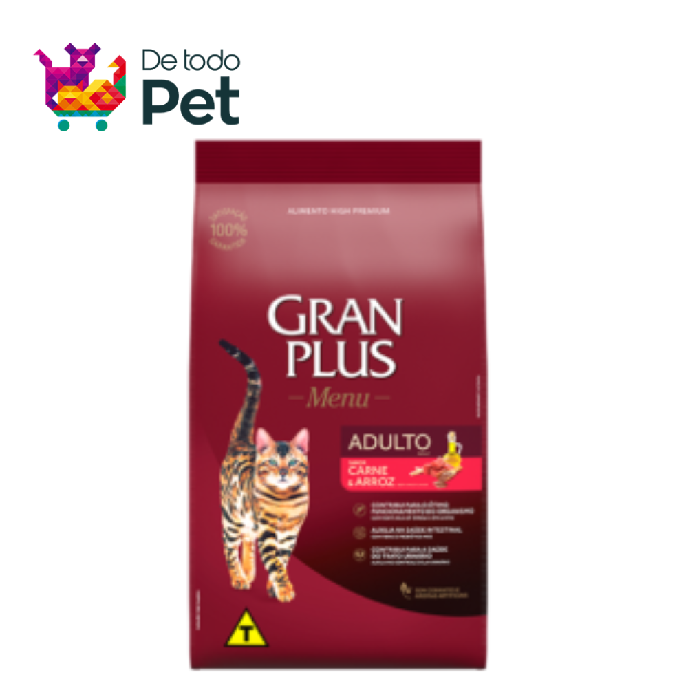 GRAN PLUS GATO ADULTO (Carne & arroz)