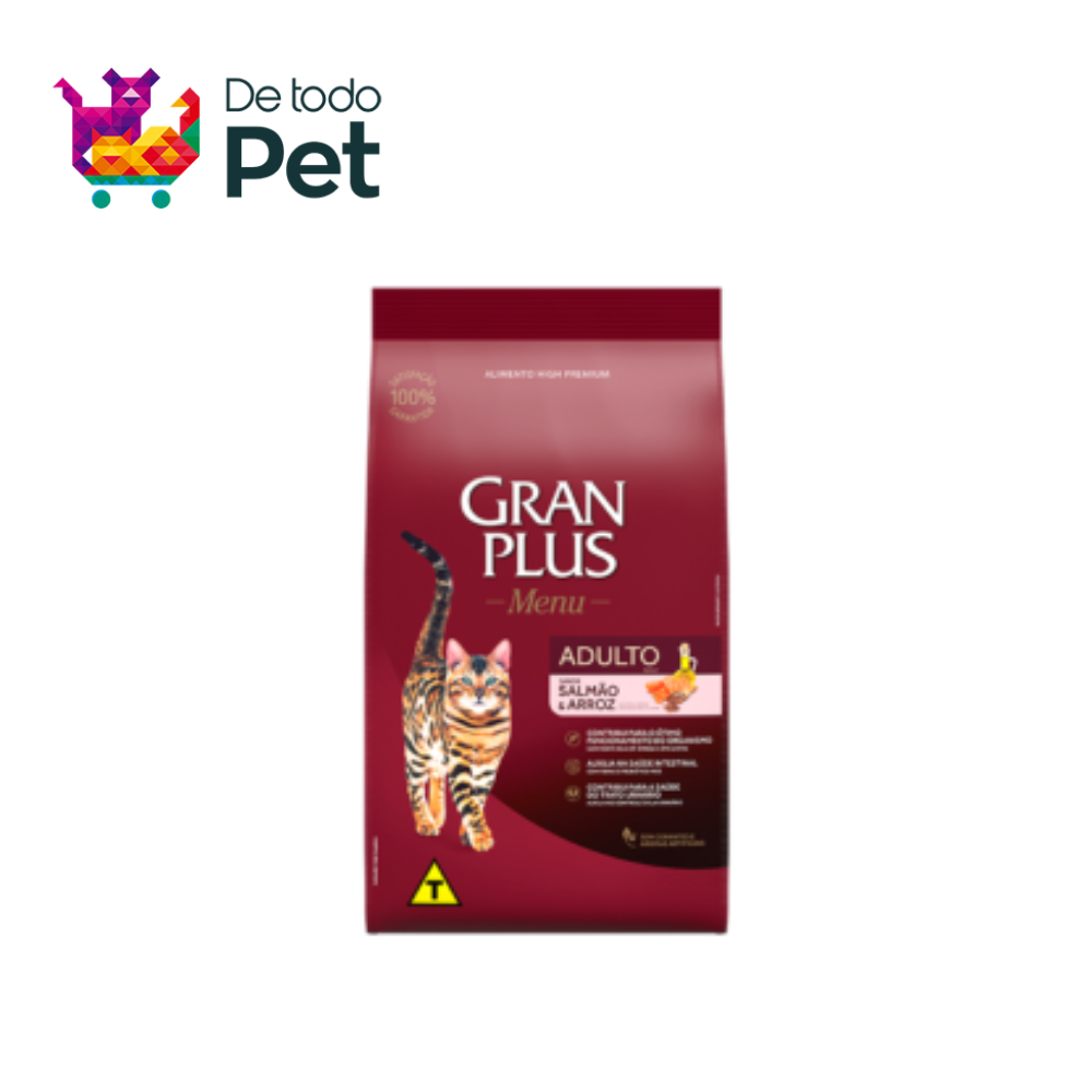 GRAN PLUS GATO ADULTO (Salmón & arroz)