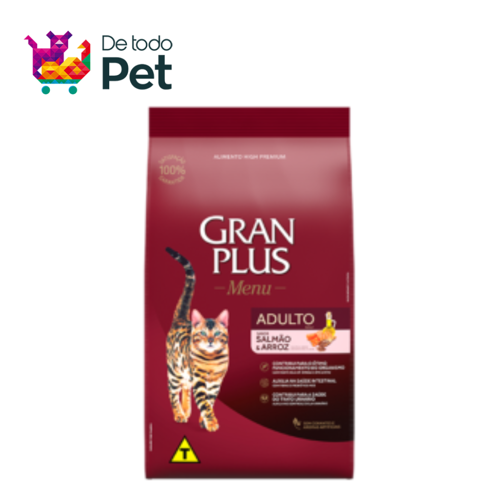 GRAN PLUS GATO ADULTO (Salmón & arroz)