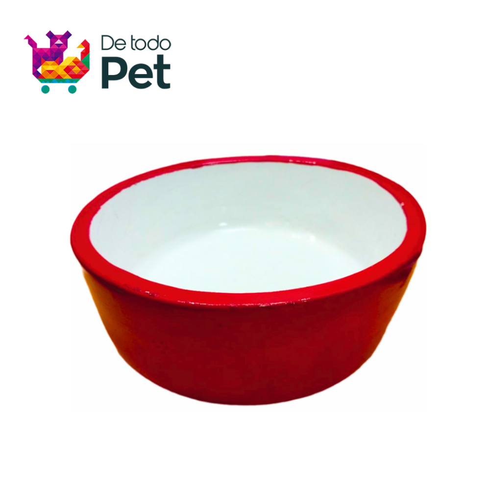 REY CAN PLATO CERAMICA PINTADO 