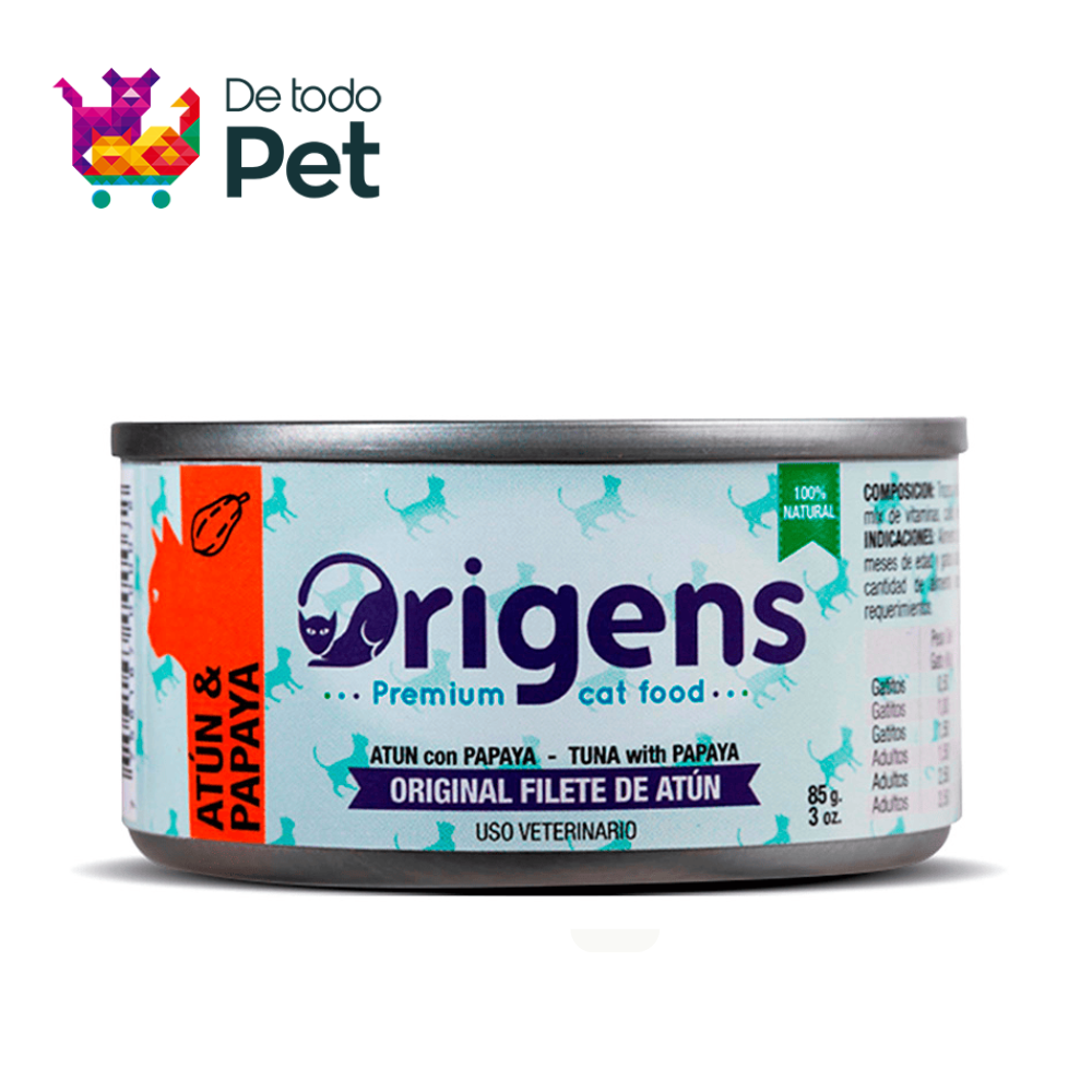 ORIGENS ATUN Y PAPAYA