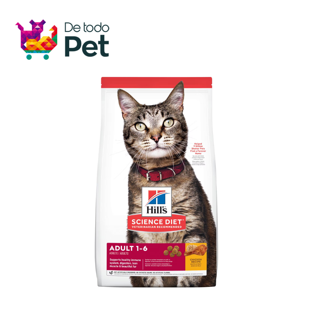 HILLS SCIENCE DIET ADULT 1-6 FELINO