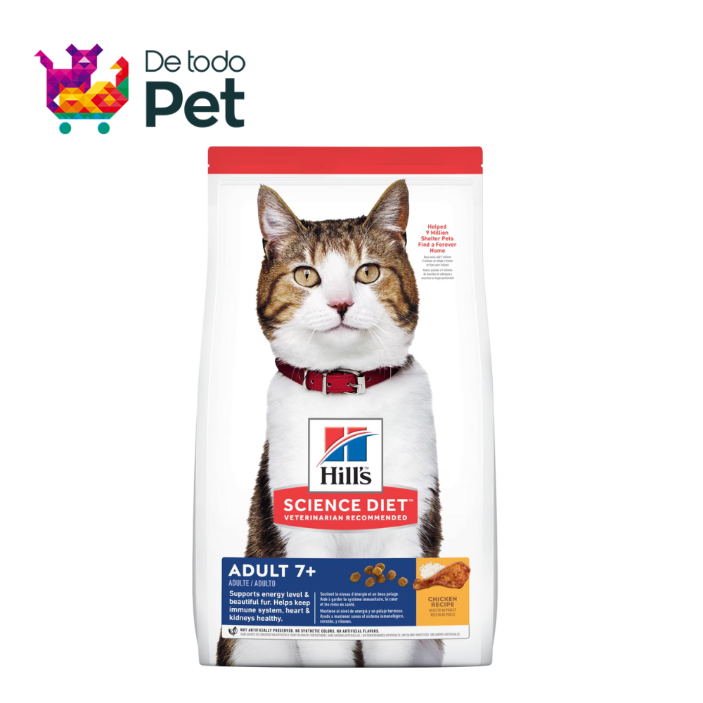 HILLS SCIENCE DIET ADULT 7+ FELINO