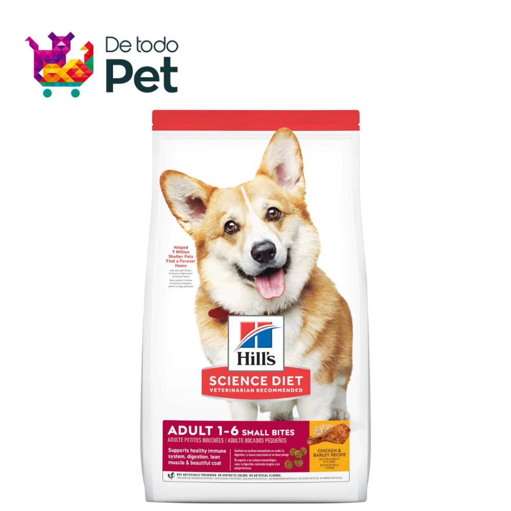 HILLS SCIENCE DIET ADULT SMALL BITES (Pollo)