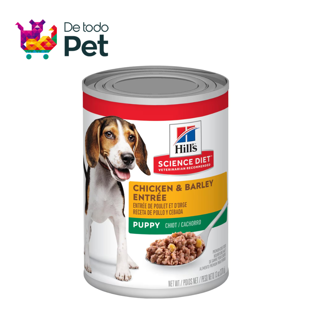 HILLS SCIENCE DIET PUPPY ENLATADO (Pollo & cebada)