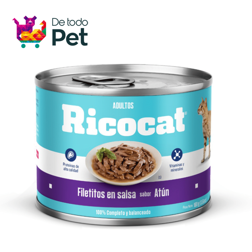 RICOCAT FILETITOS EN SALSA SABOR ATÚN