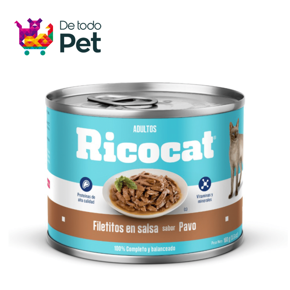 RICOCAT FILETITOS EN SALSA SABOR PAVO