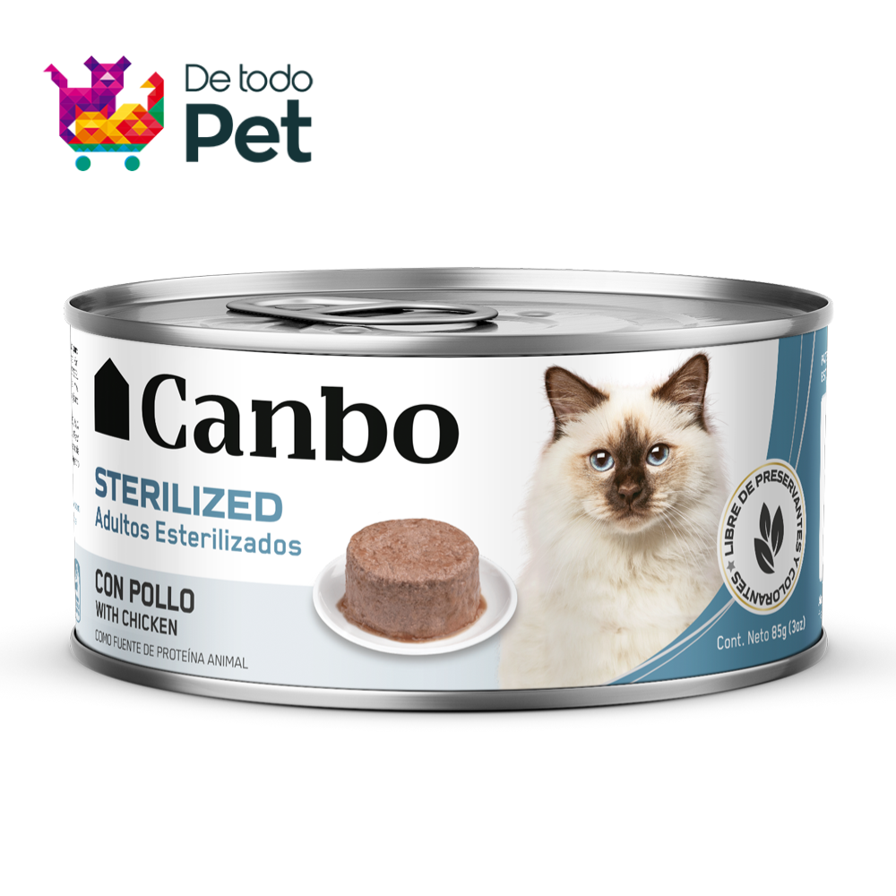 CANBO CAT PATE ESTERILIZADOS