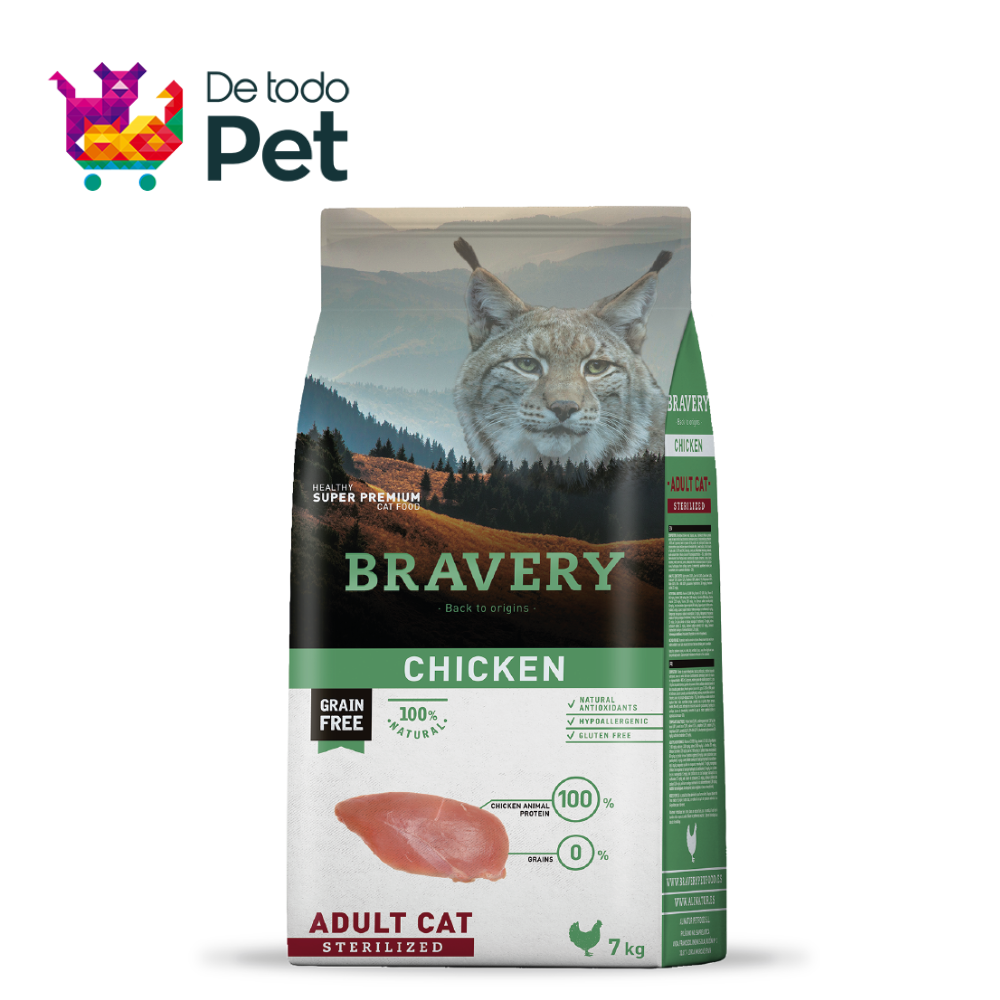 BRAVERY CHICKEN ADULT CAT STERILIZED