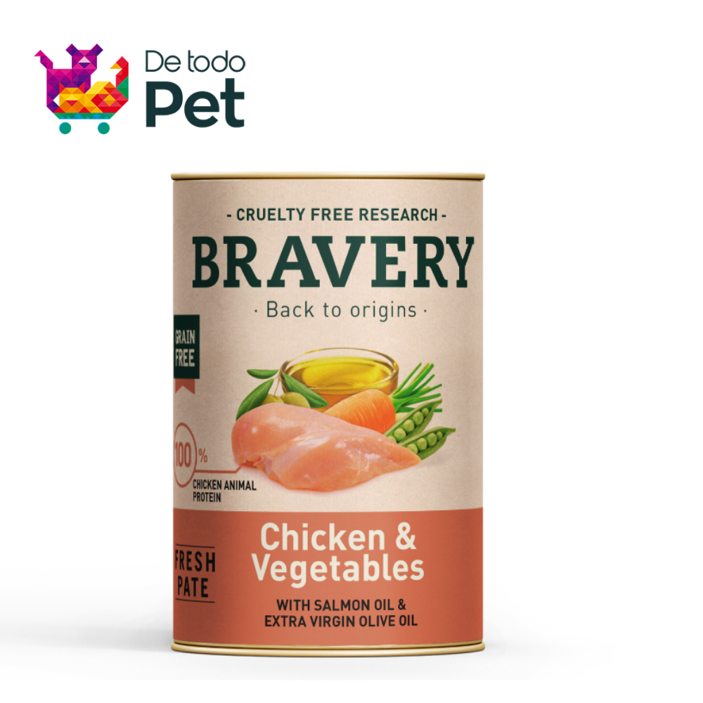 BRAVERY DOG - POLLO & VEGETALES