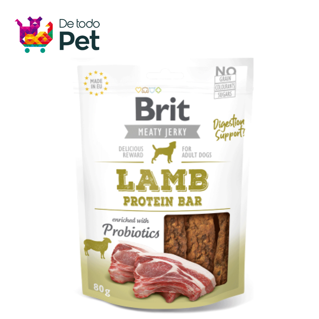 BRIT JERKY LAMB PROTEIN BAR 