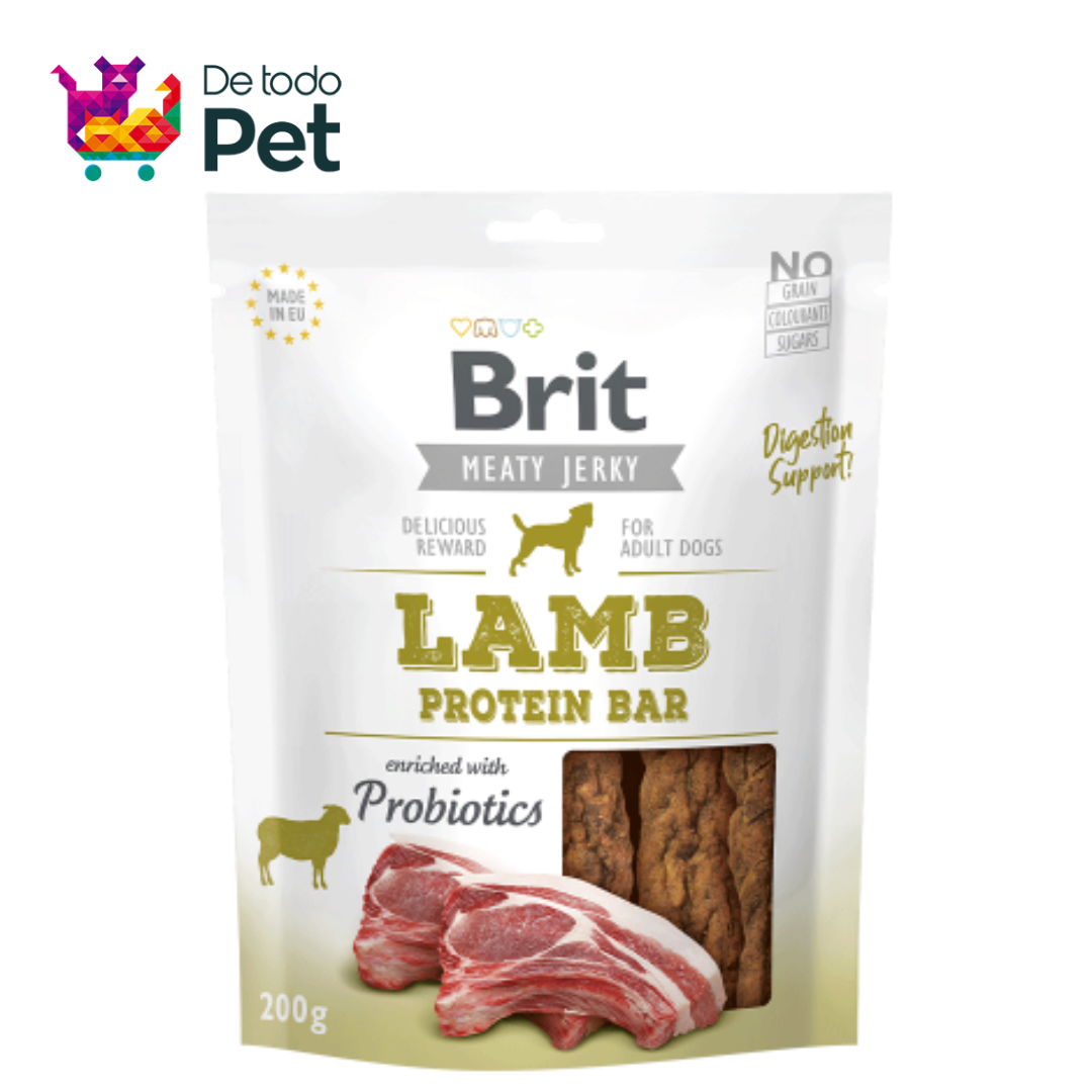 BRIT JERKY LAMB PROTEIN BAR 