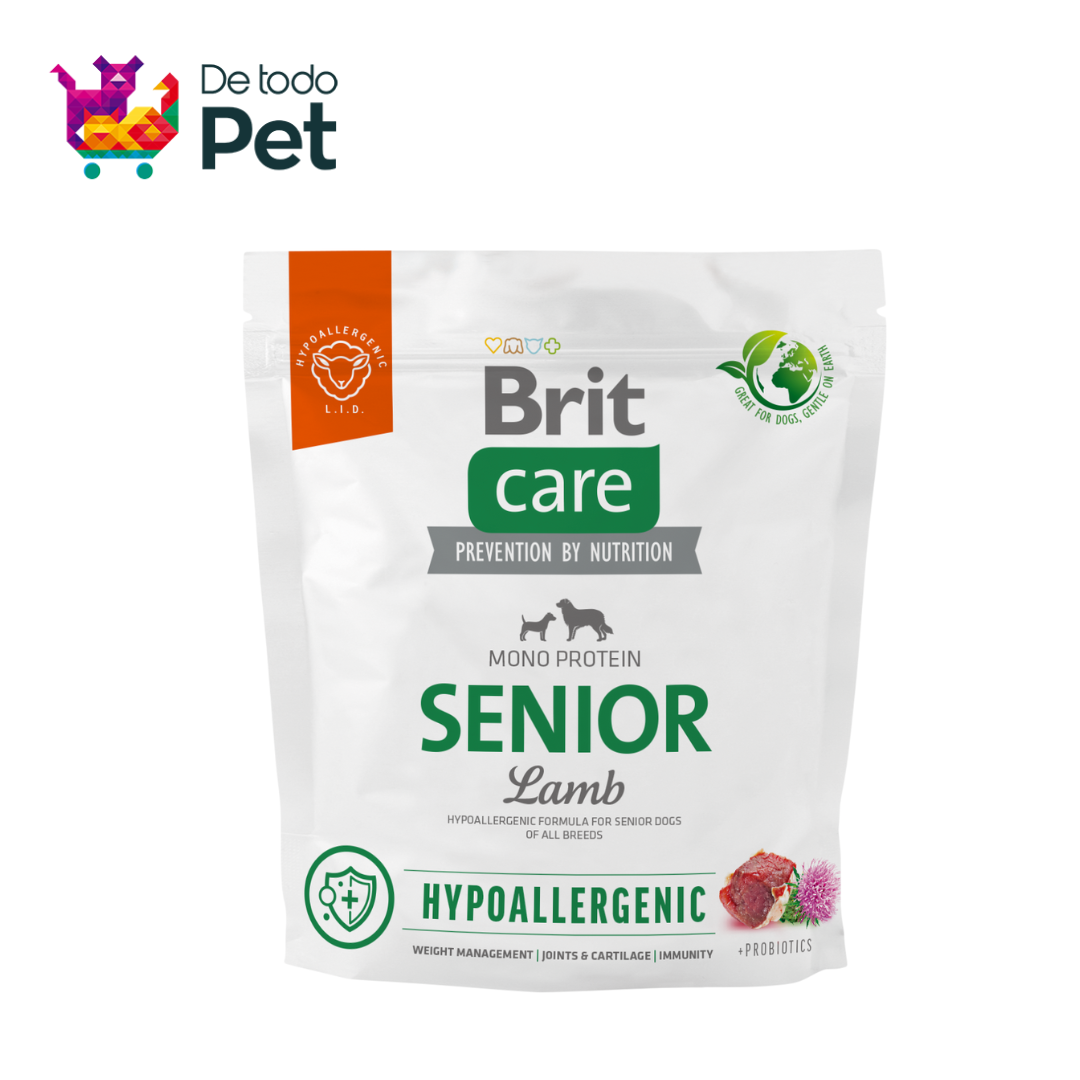 BRIT CARE SENIOR CORDERO Y ARROZ