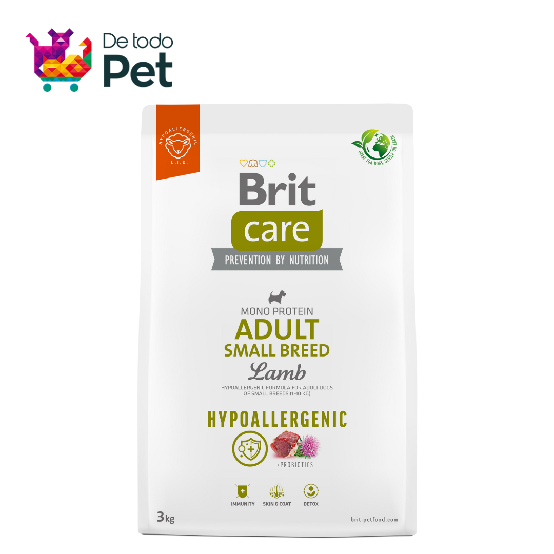 BRIT CARE ADULT SMALL BREED CORDERO Y ARROZ