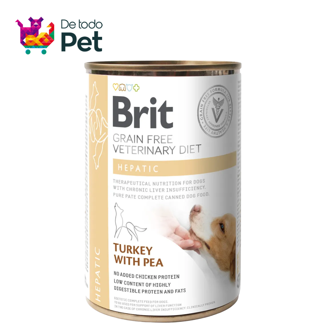 BRIT VET DIETS CAN HEPATIC