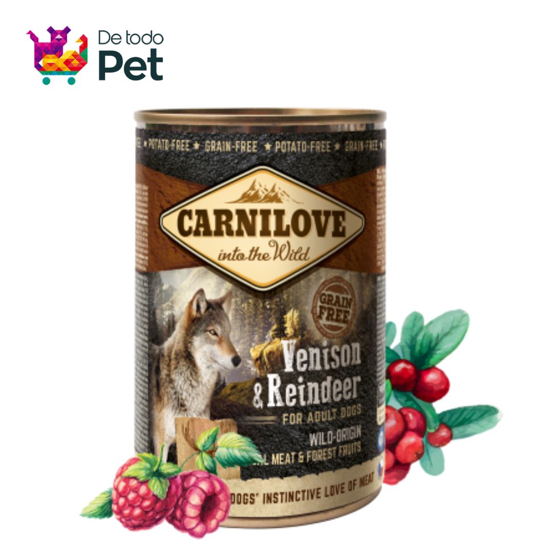 CARNILOVE CANINO VENADO Y RENO