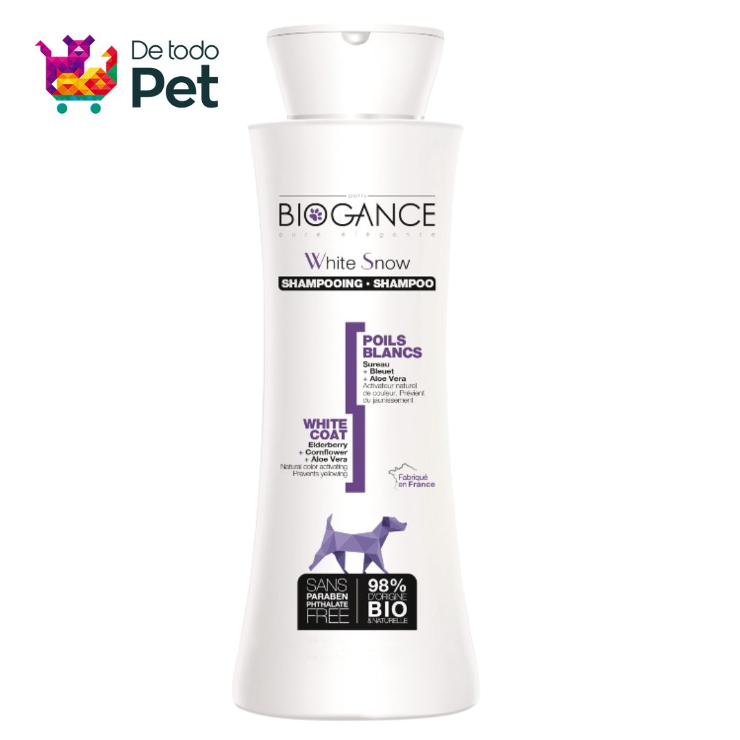 BIOGANCE SHAMPOO WHITE SNOW