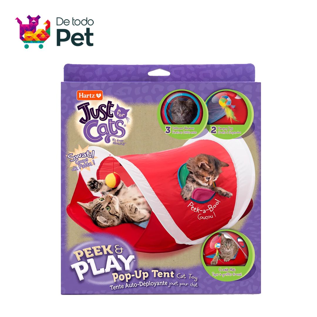 HARTZ JFC PEEK & PLAY CAT TOY