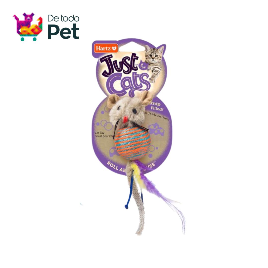 HARTZ ROLLABOUT MOUSE CAT TOY