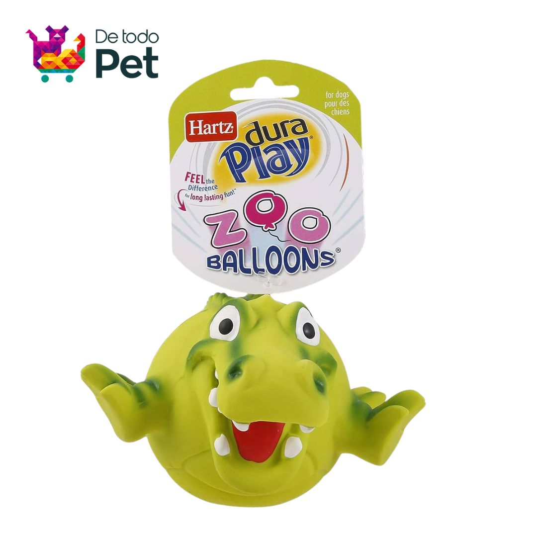 HARTZ ZOO BALLONS DOG TOY 