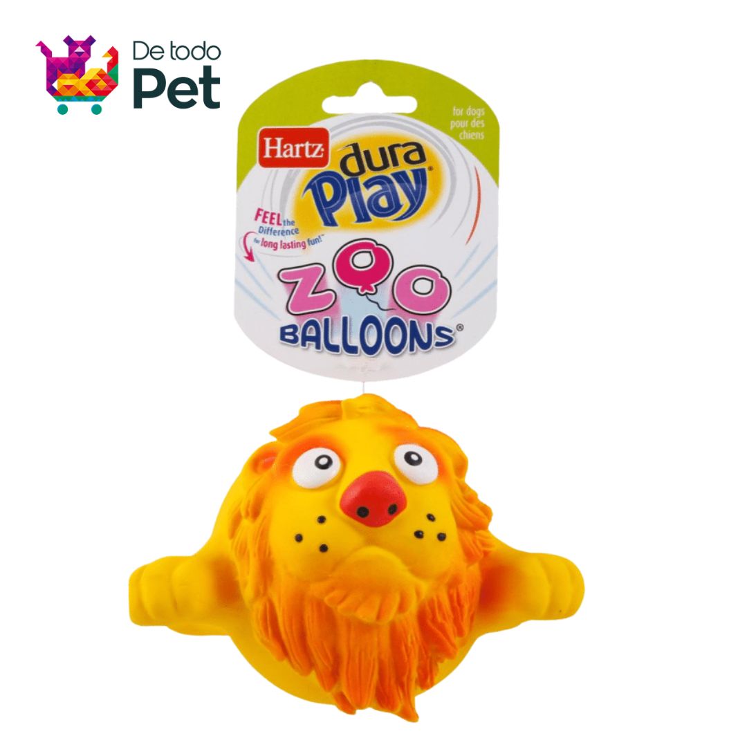 HARTZ ZOO BALLONS DOG TOY 