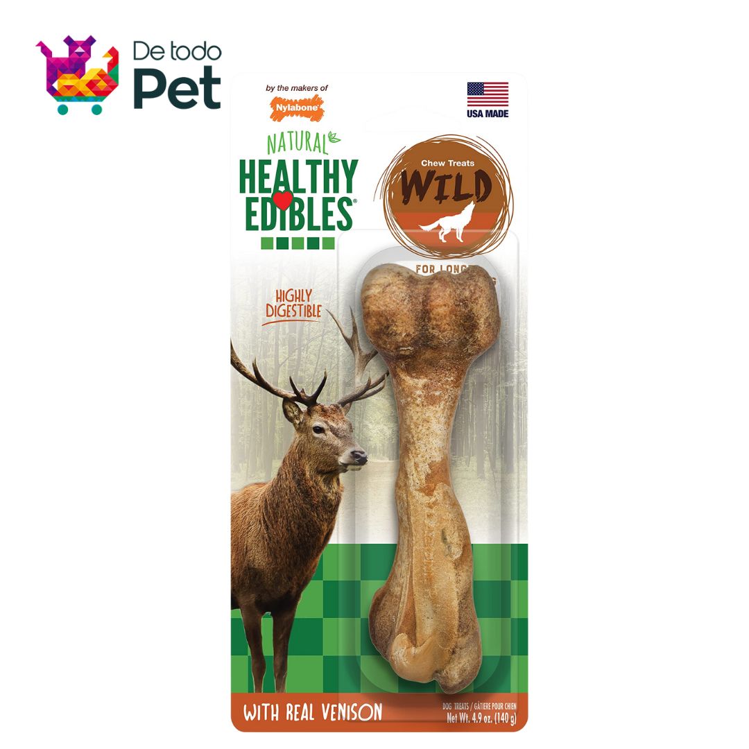 NYLABONE HEALTHY EDIBLES WILD LONGER LASTING VENISON