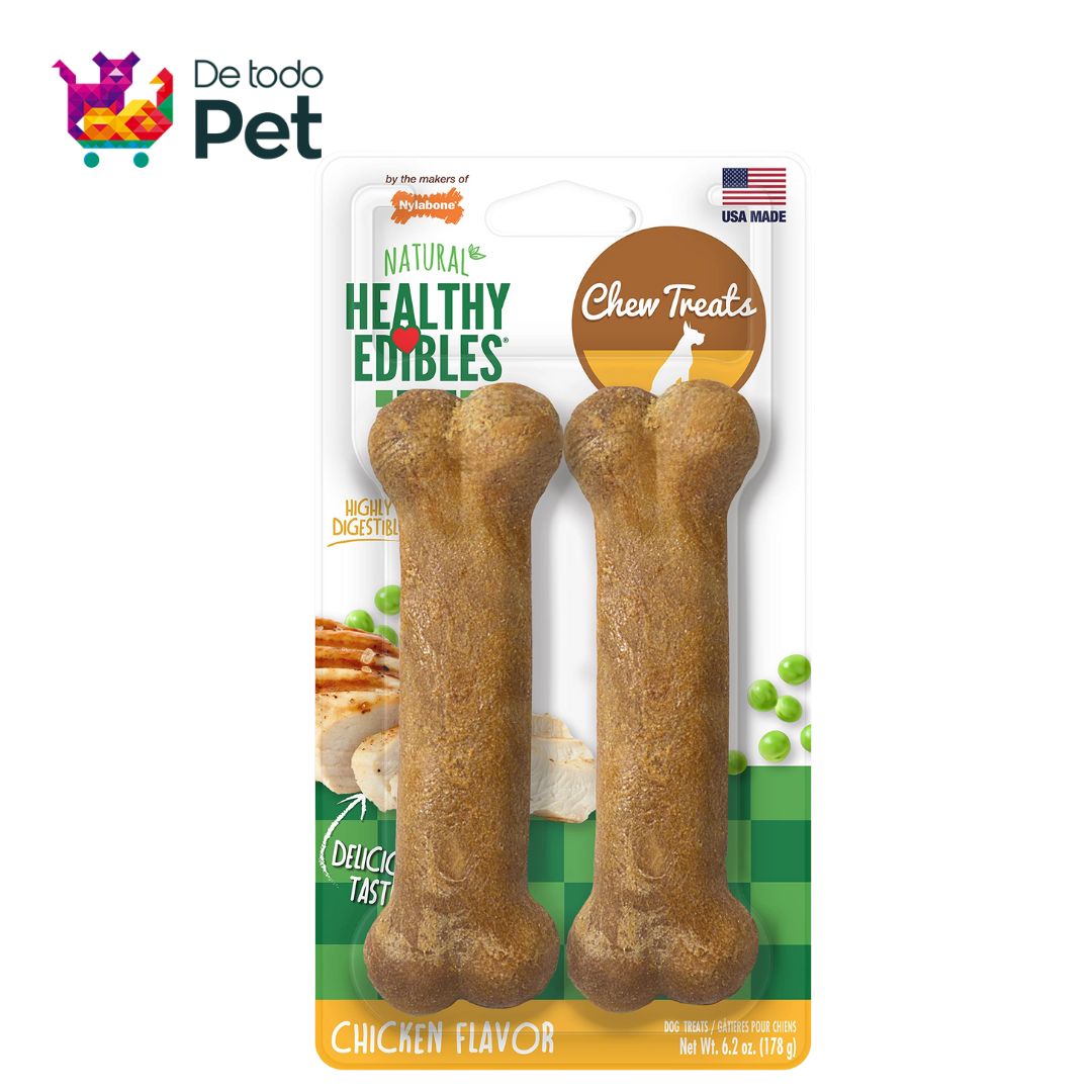 NYLABONE HEALTHY EDIBLES LONGER LASTING CHICKEN