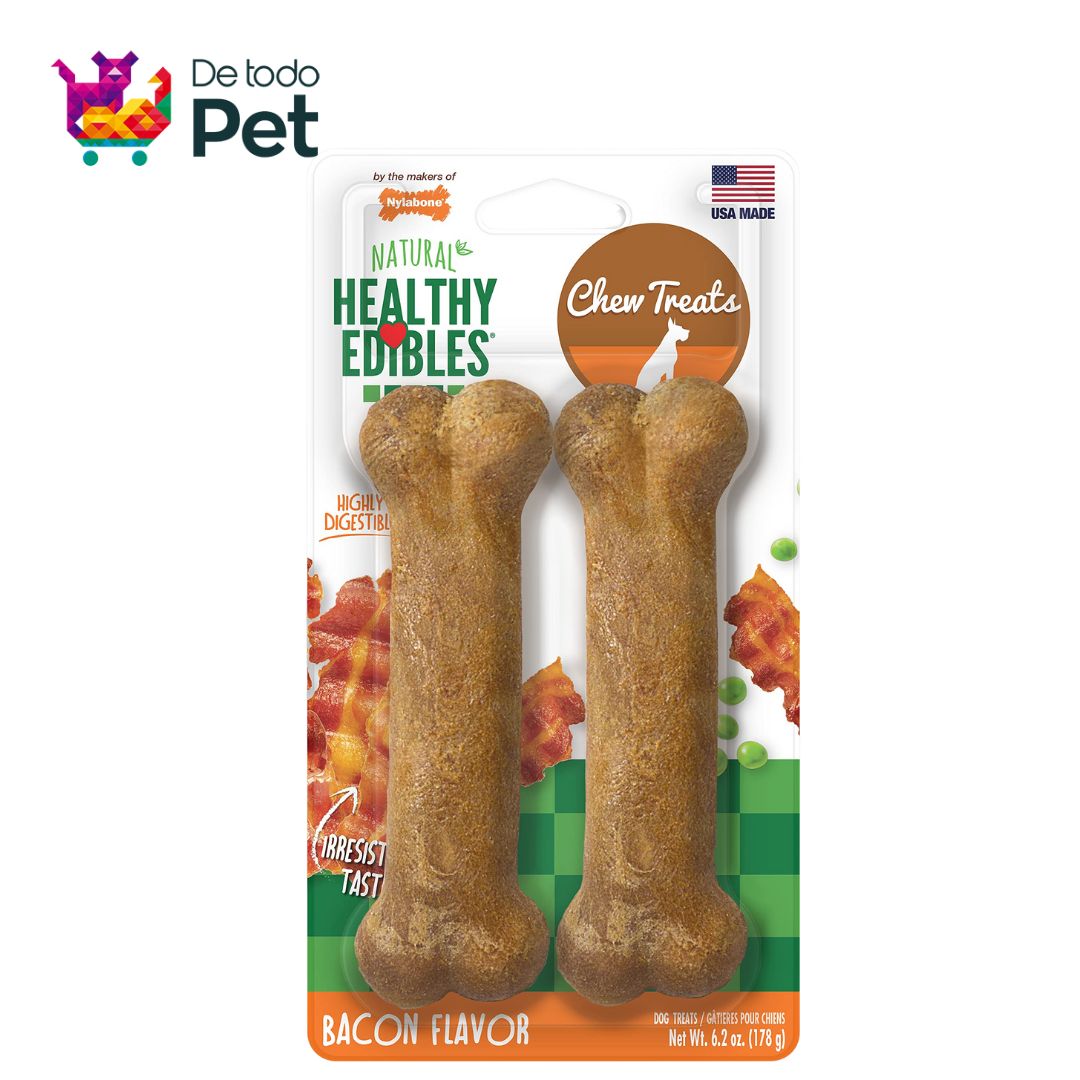 NYLABONE HEALTHY EDIBLES LONGER LASTING BACON