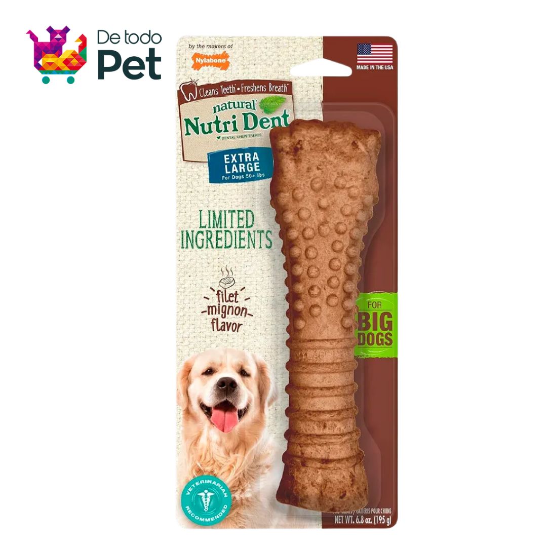 NYLABONE NUTRI DENT FILET MIGNON