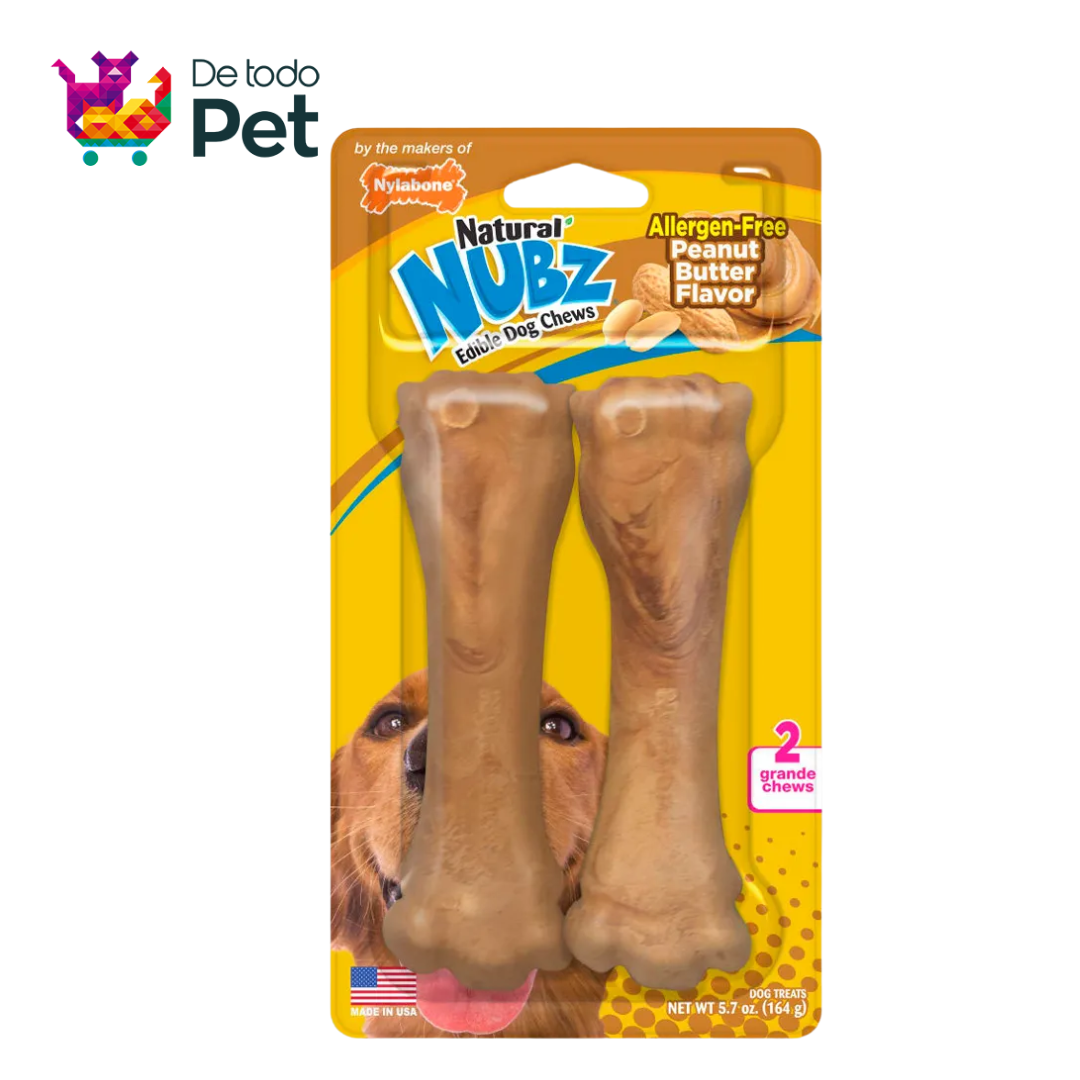 NYLABONE NUBZ PEANUT BUTTER