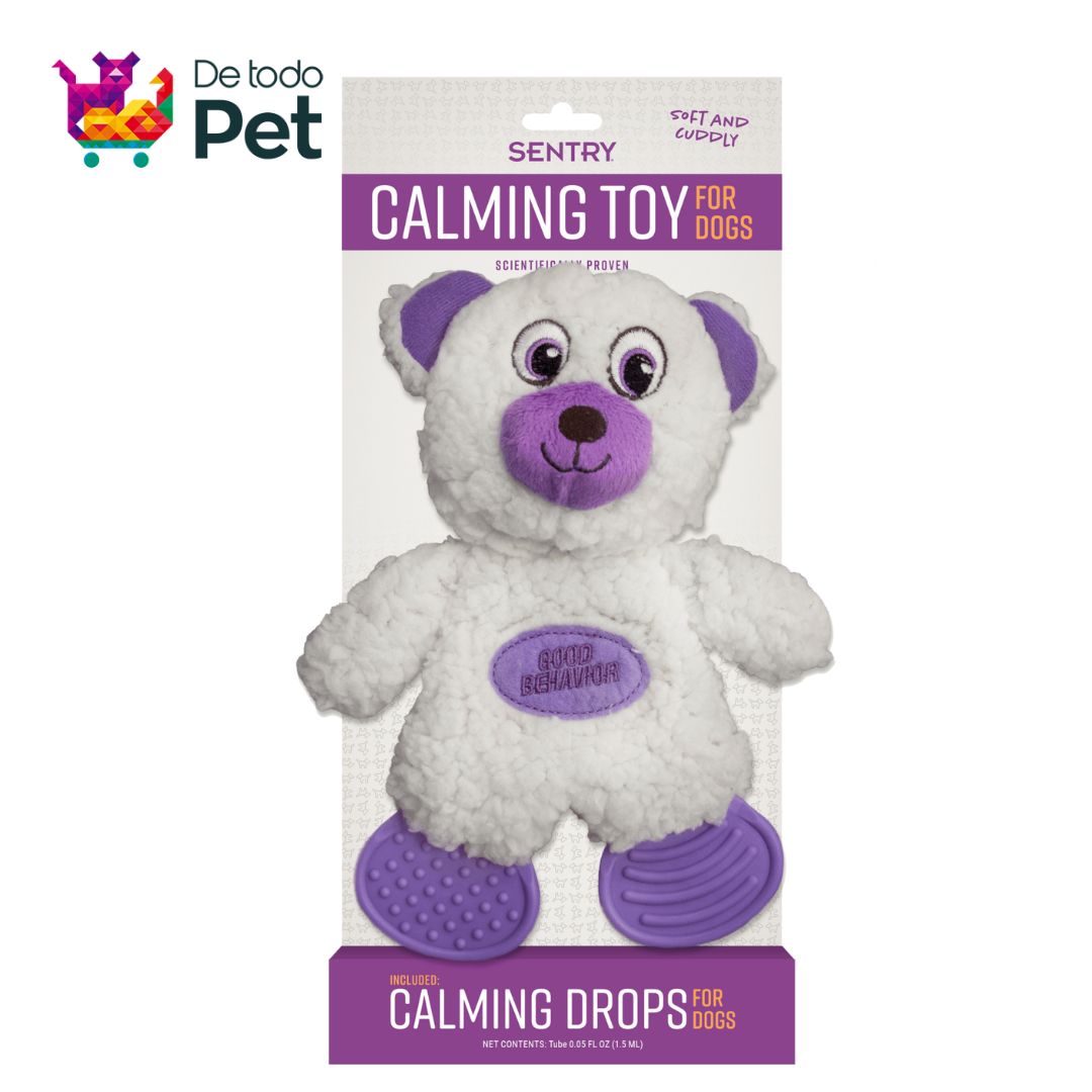 SENTRY BEDTIME BEAR PLUSH DOG TOY