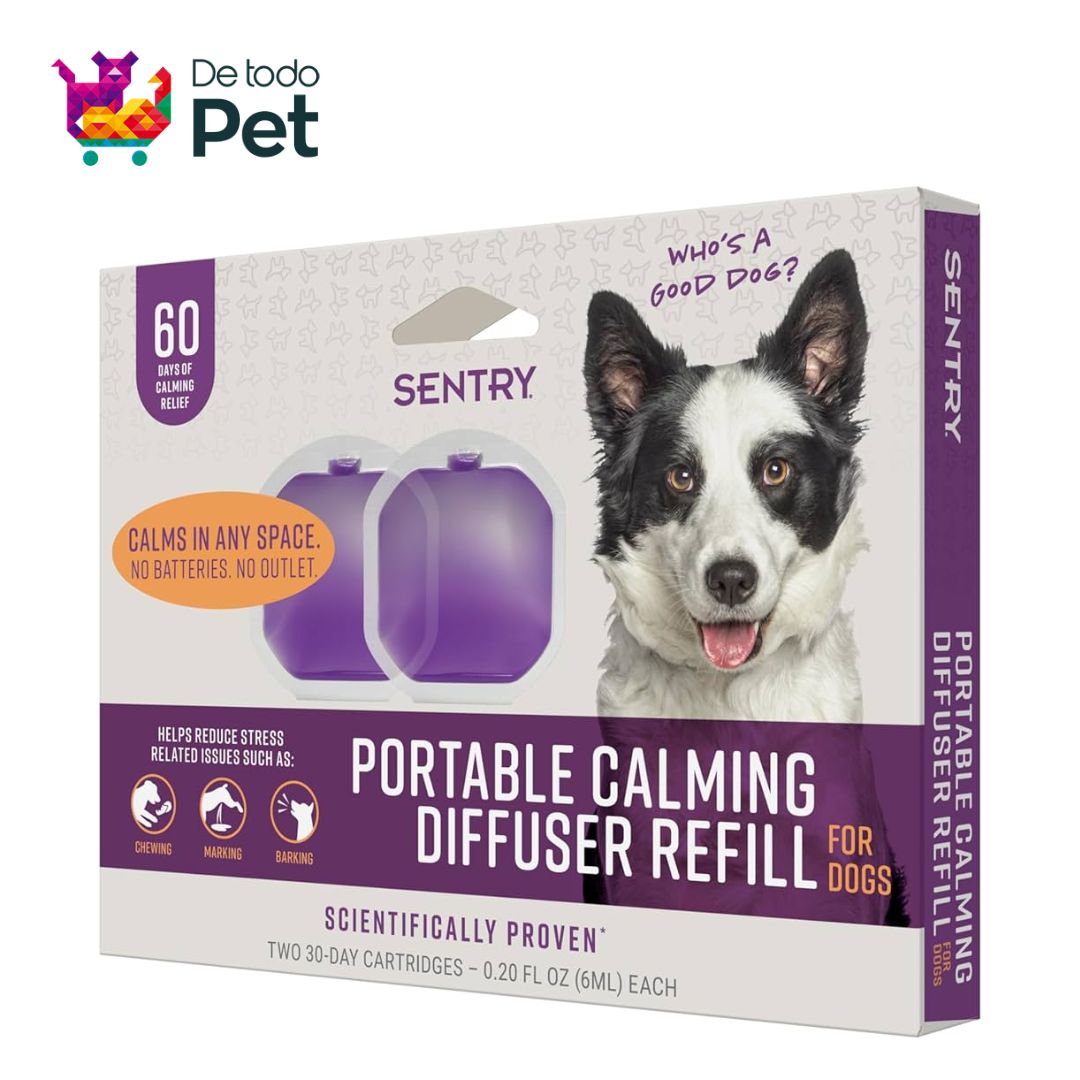 SENTRY BEHAVIOR DOG DIFFUSER REFILL 2CT -PORTABLE
