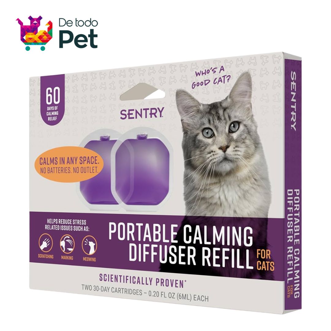 SENTRY BEHAVIOR CAT DIFFUSER REFILL 2CT -PORTABLE