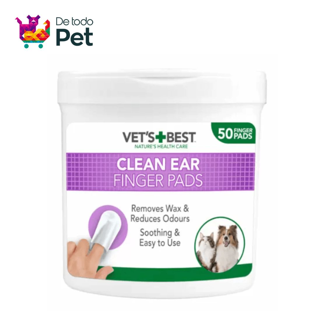 VETS BEST CLEAN EAR FINGER PADS