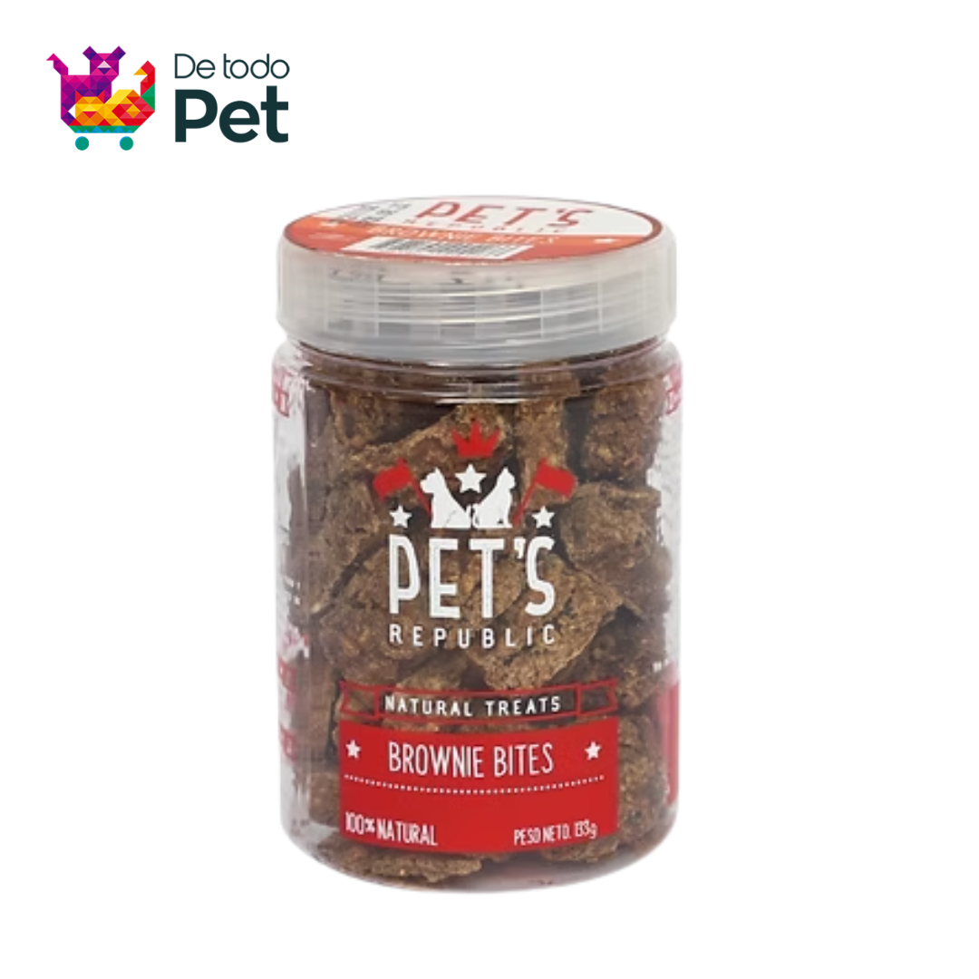 PET'S REPUBLIC BROWNIE BITES 