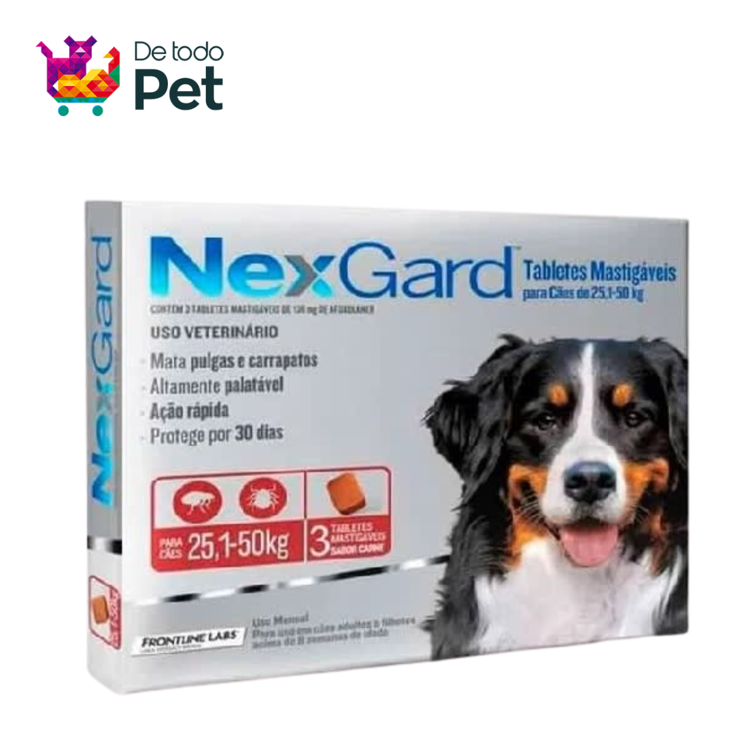 NEXGARD 25 A 50 KG