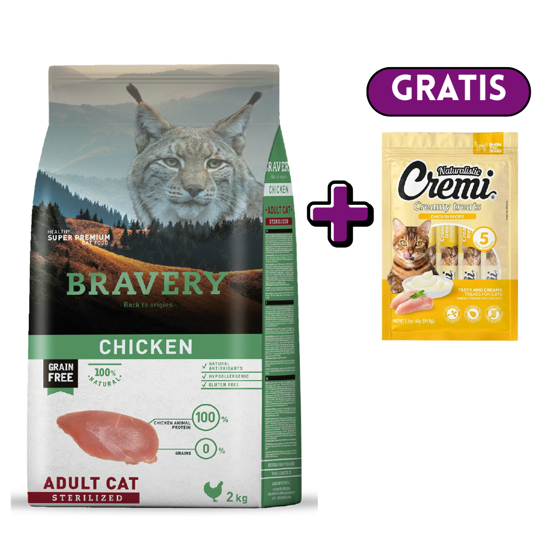 BRAVERY CHICKEN ADULT CAT STERILIZED