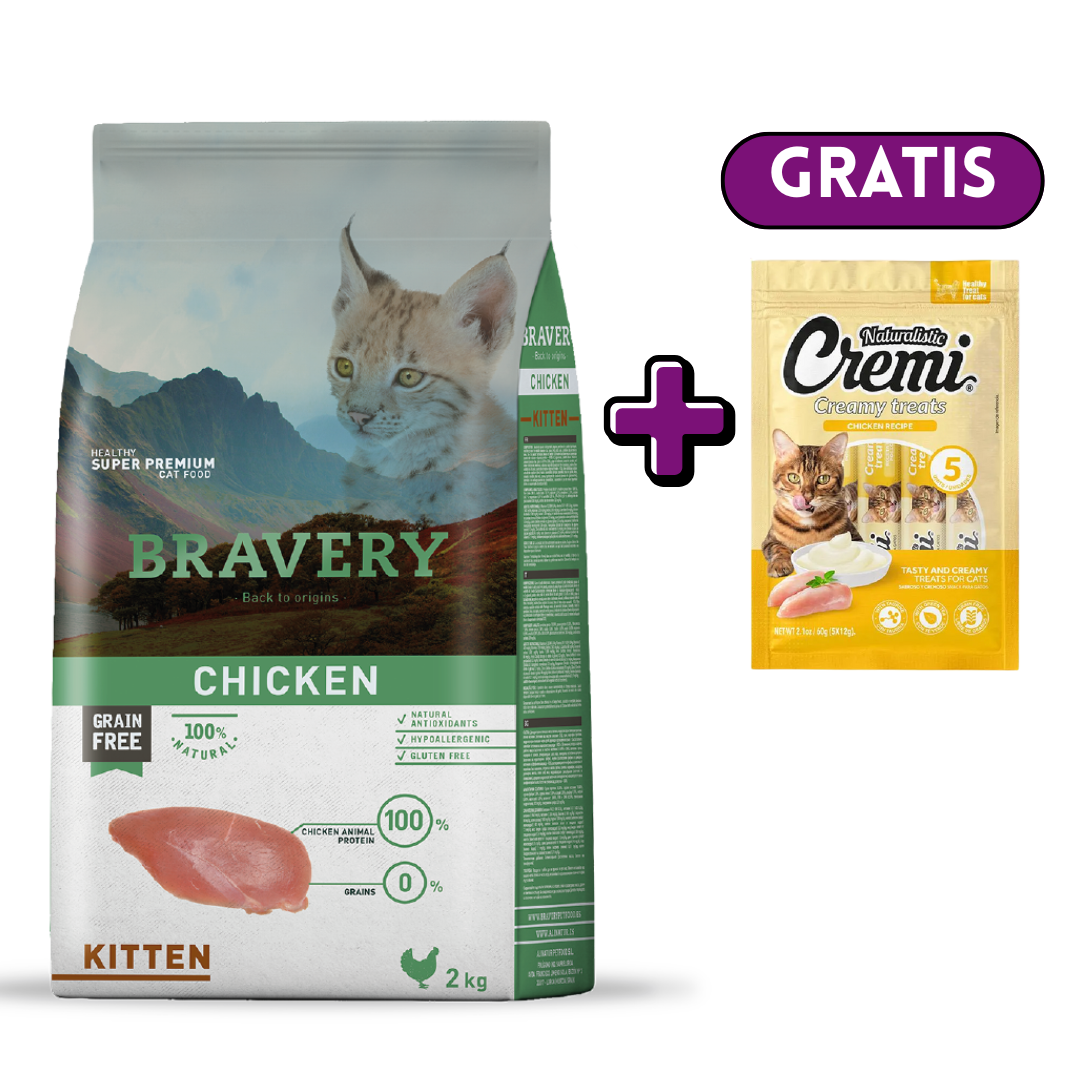 BRAVERY CHICKEN KITTEN